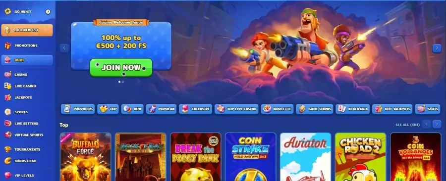 Pistolo καζίνο